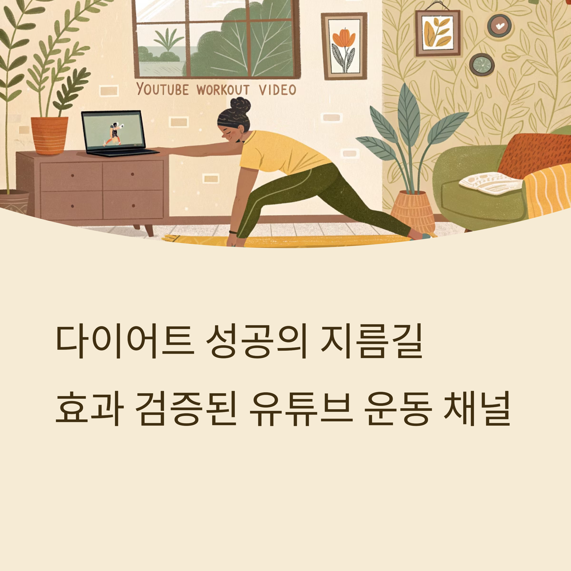 효과 검증된 유튜브 운동 채널
