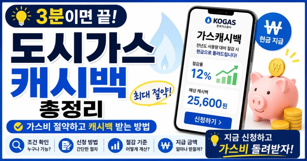 도시가스 캐시백 썸네일
