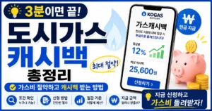 도시가스 캐시백